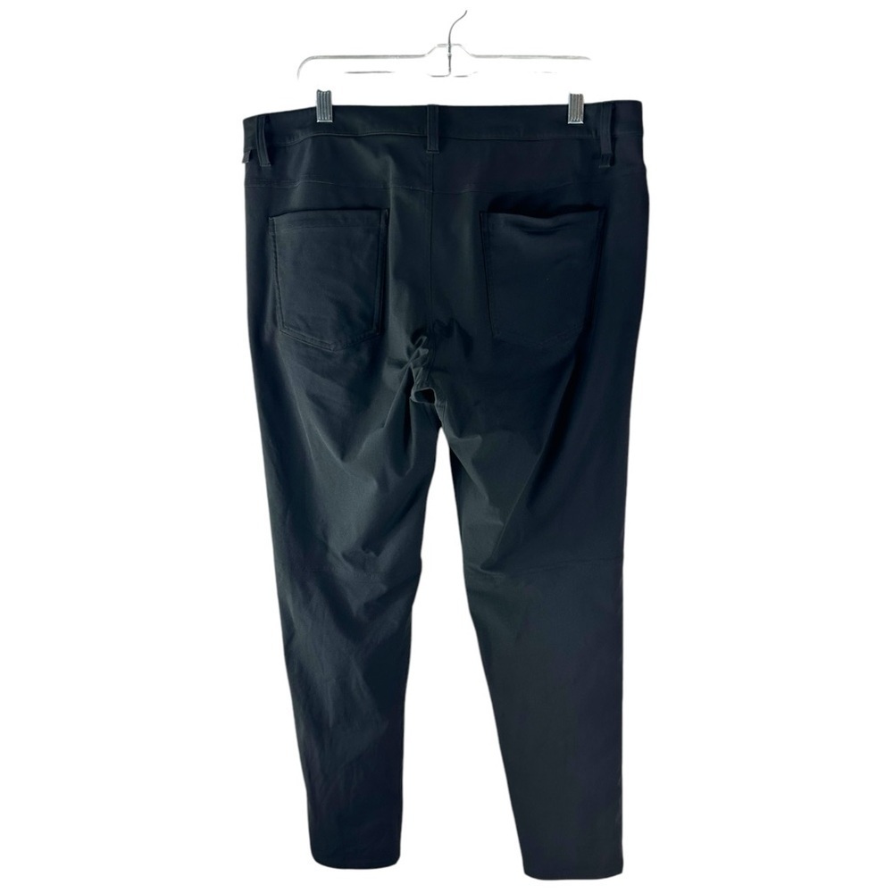 Lululemon ABC Slim Warpstreme 34" Black Size 36 - Picture 2 of 7